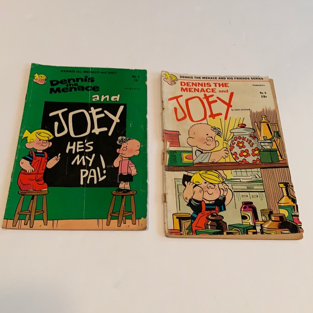 Dennis the Menace and Joey He’s My Pal Comic Books